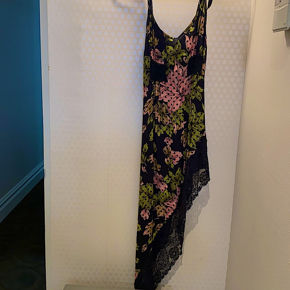 Vintage  Richmond lace & floral slip dress size 8